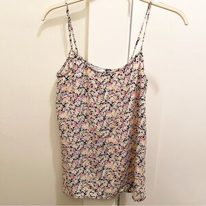 Equipment Femme Floral Colorful Silk‎ Tank Top